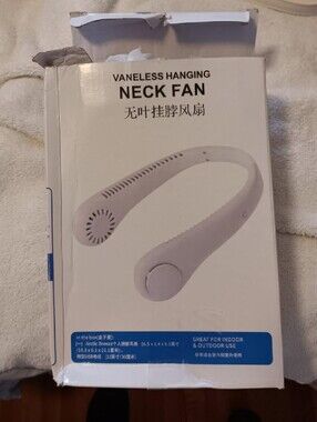 NEW In Box Pink High-Speed Neck Fan